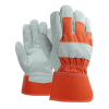 Leather Gloves – Heavy Duty Short Rigger Construction Safety Gloves