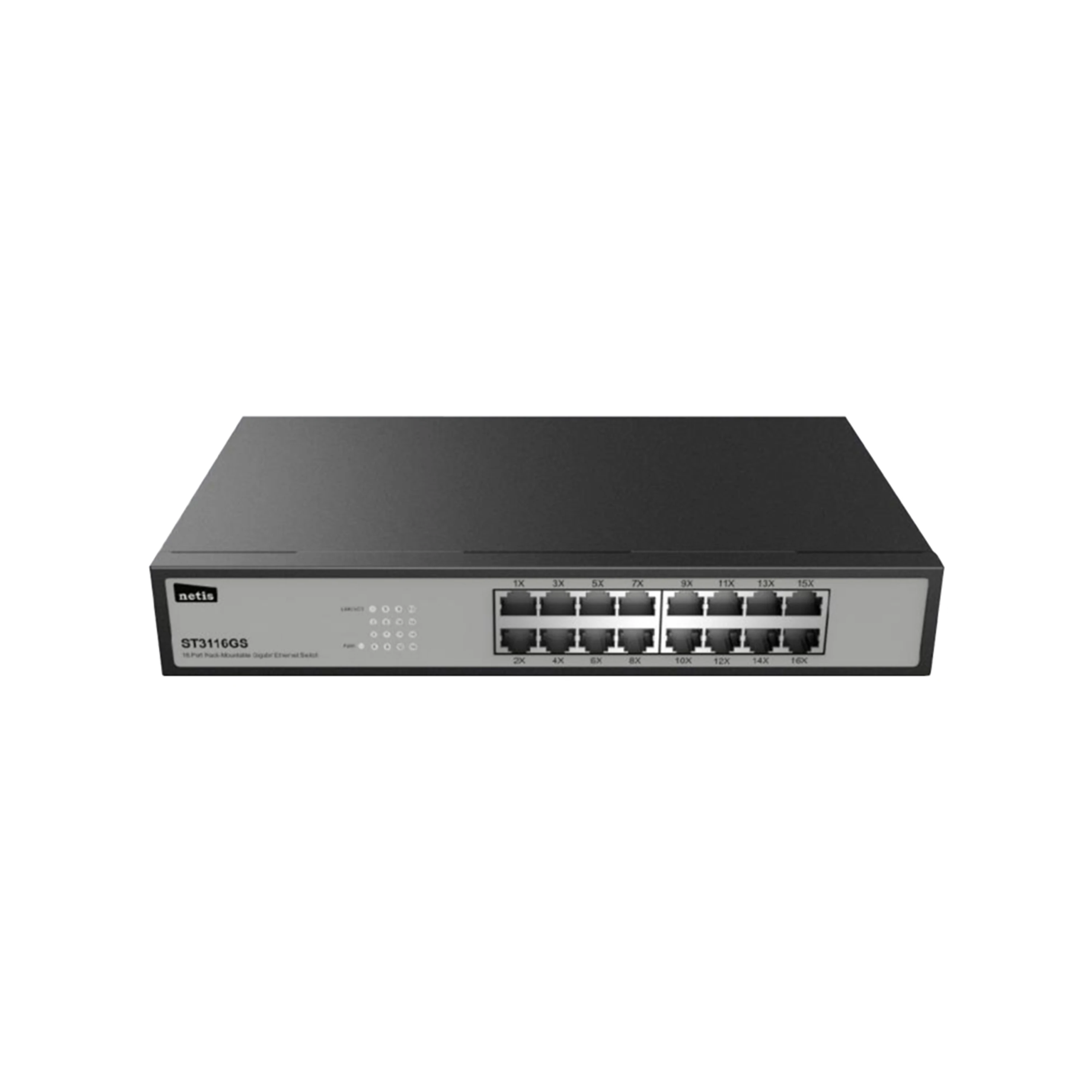 Netis 16 Port Gigabit Ethernet Switch (ST3116GS)