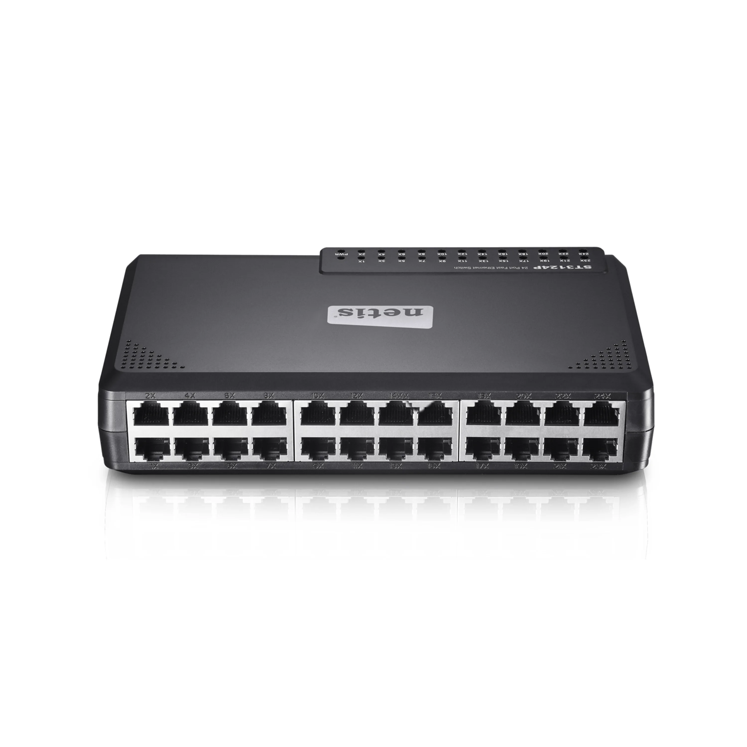Netis 24-Port Fast Ethernet Rackmount Switch (ST3124P)