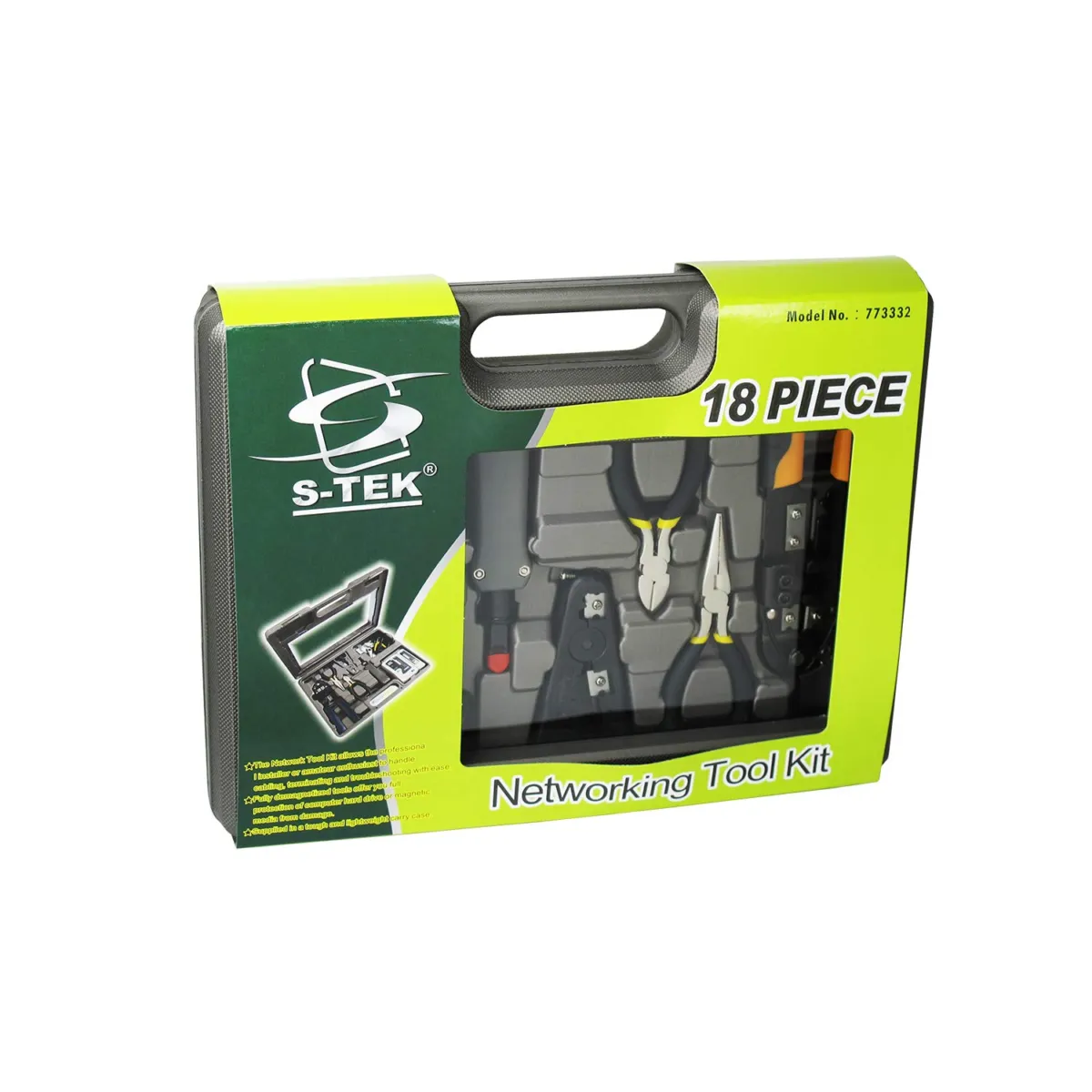 S-Tek 18 Piece Network Tool Kit (773332)