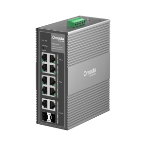 TP-Link Omada 10-Port Gigabit Industrial Easy Managed Switch with 6-Port PoE+ and 2-Port PoE++ (IES210GPP)