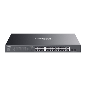 TP-Link Omada 28-Port Gigabit Easy Managed Switch with 24-Port PoE+ (ES228GMP)
