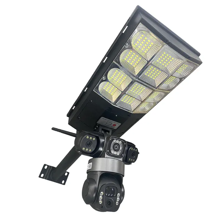 V380Pro 8MP 4K Solar Street Light CCTV Camera