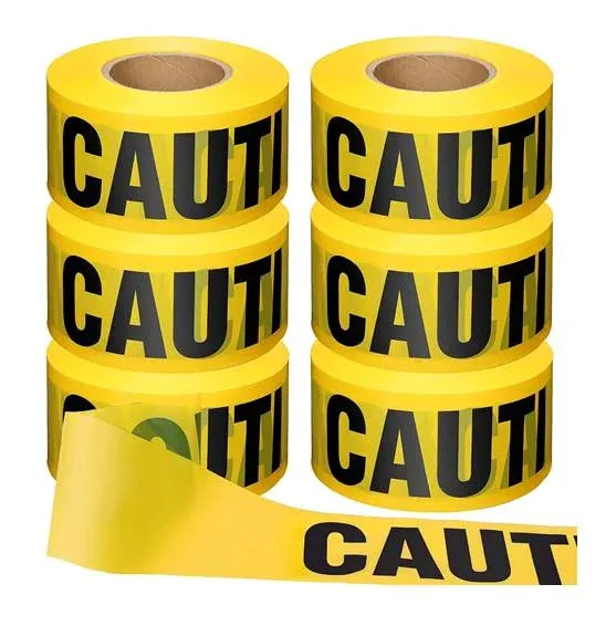 Yellow Caution Tape – 250m